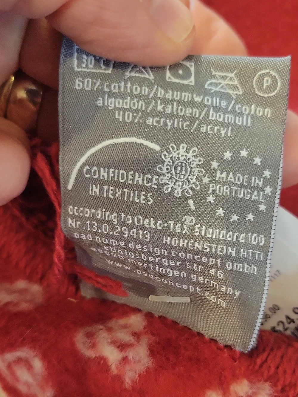 Holiday Throw Blanket By PAD HOME
